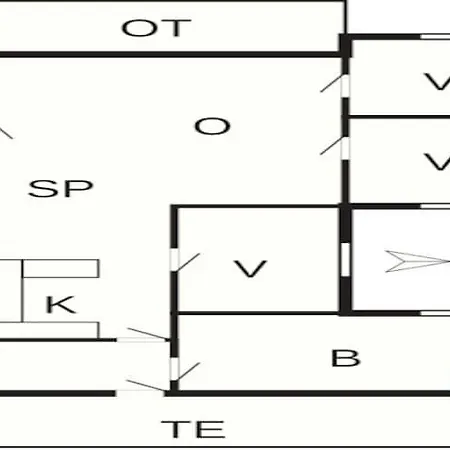 6 Person In Thisted-by Traum Сasa de vacaciones Thisted